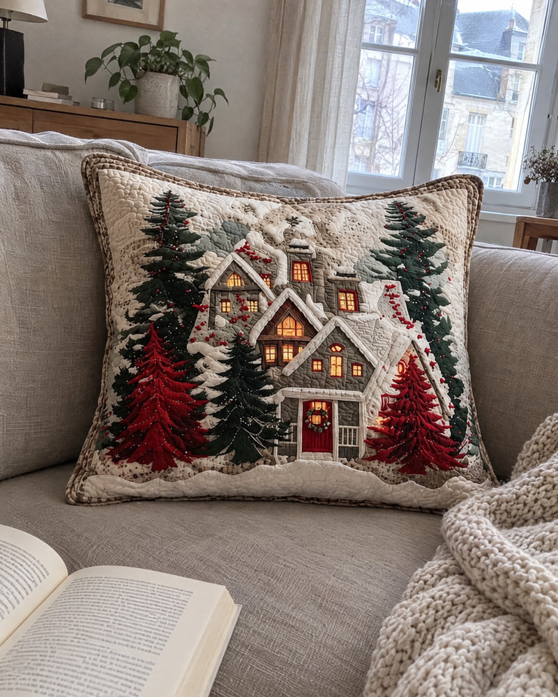 Housse de coussin - Rêve de nuits froides