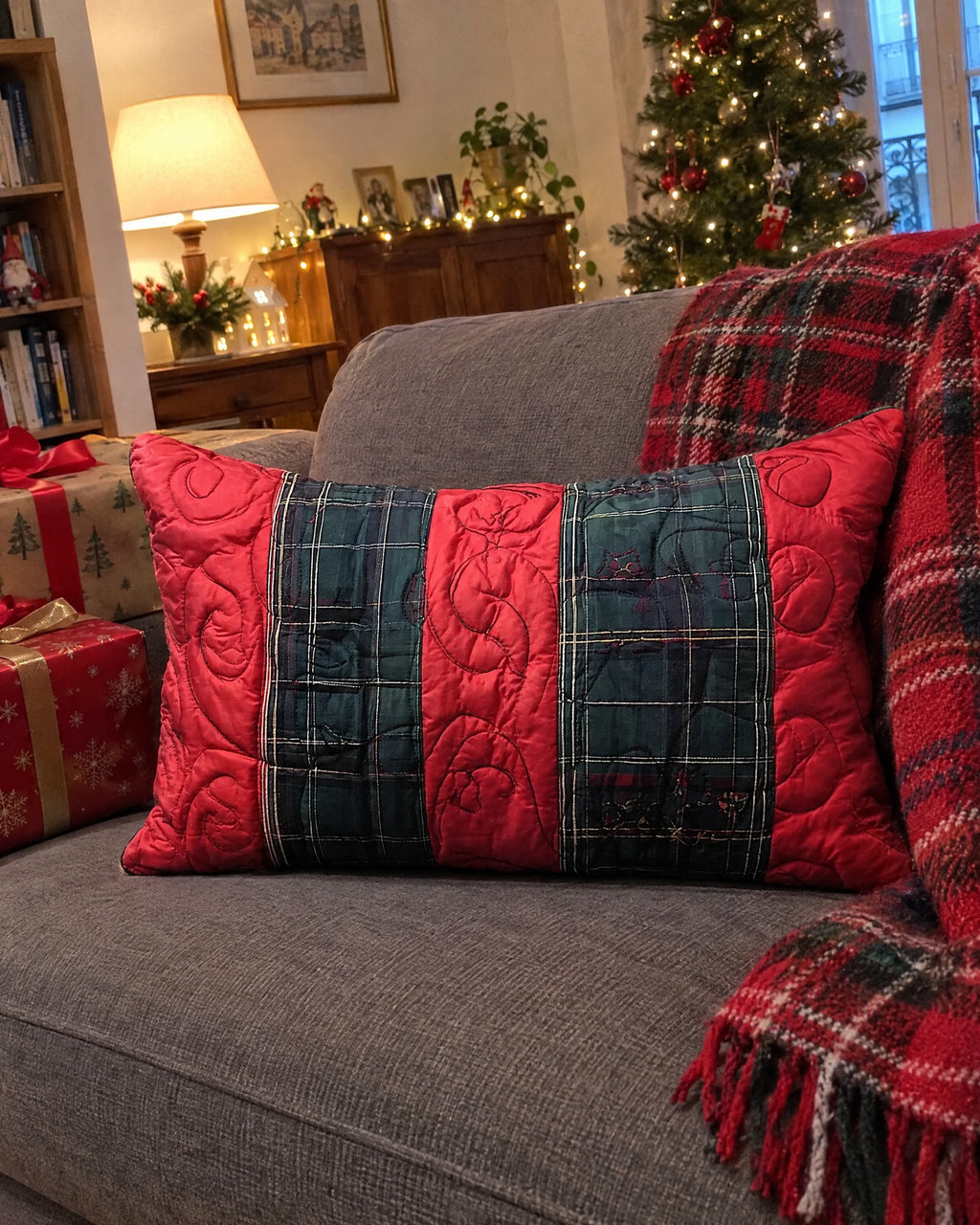 Housse de coussin - Esprit de fête