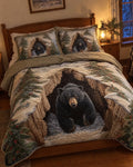 Parure de lit - Ours noir