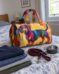 Sac de voyage - Teckel multicolore