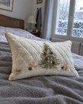 Housse de coussin - Refuge enneigé