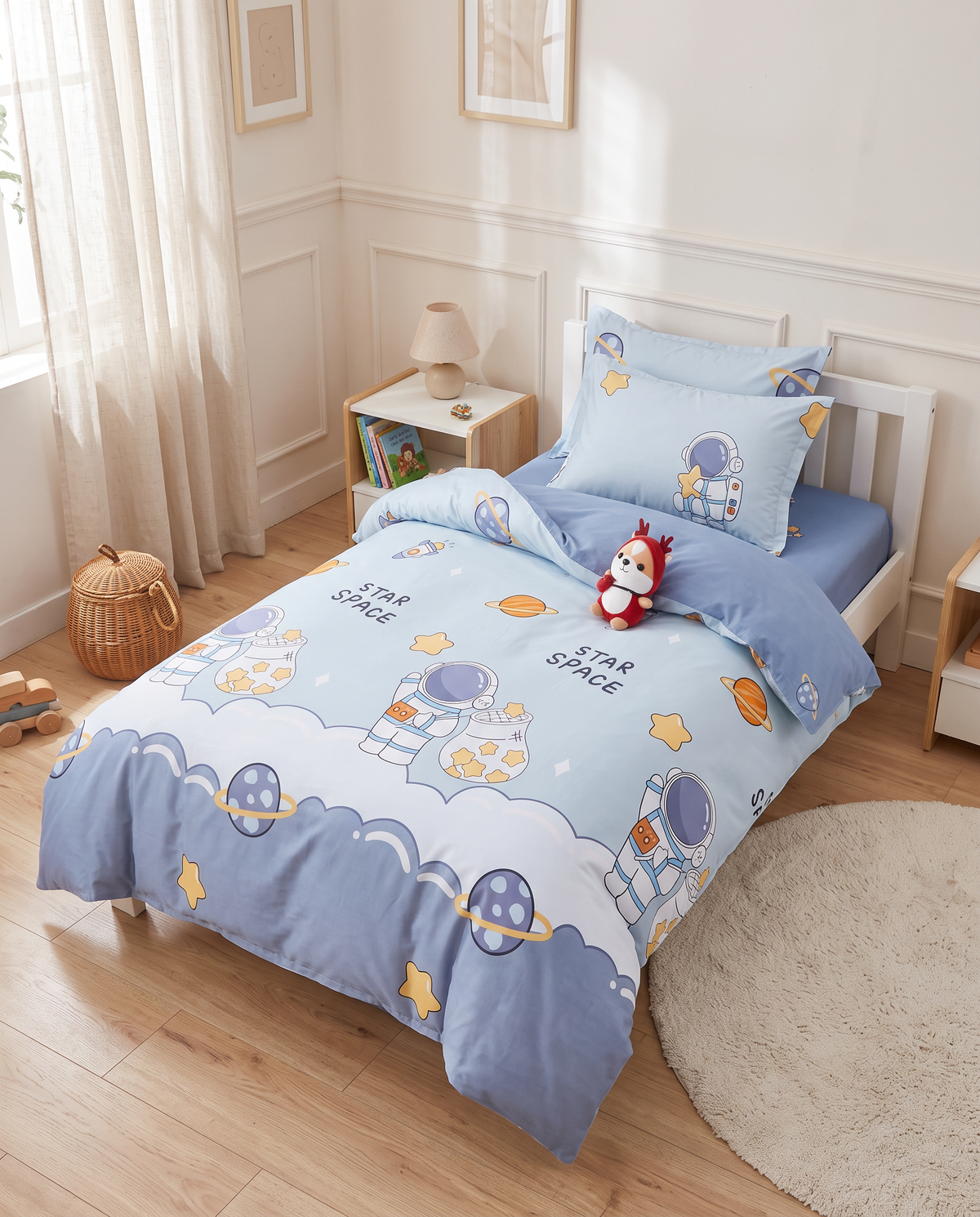 Housse de couette enfant - Astronautes