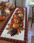 Chemin de table - Défilé de citrouilles
