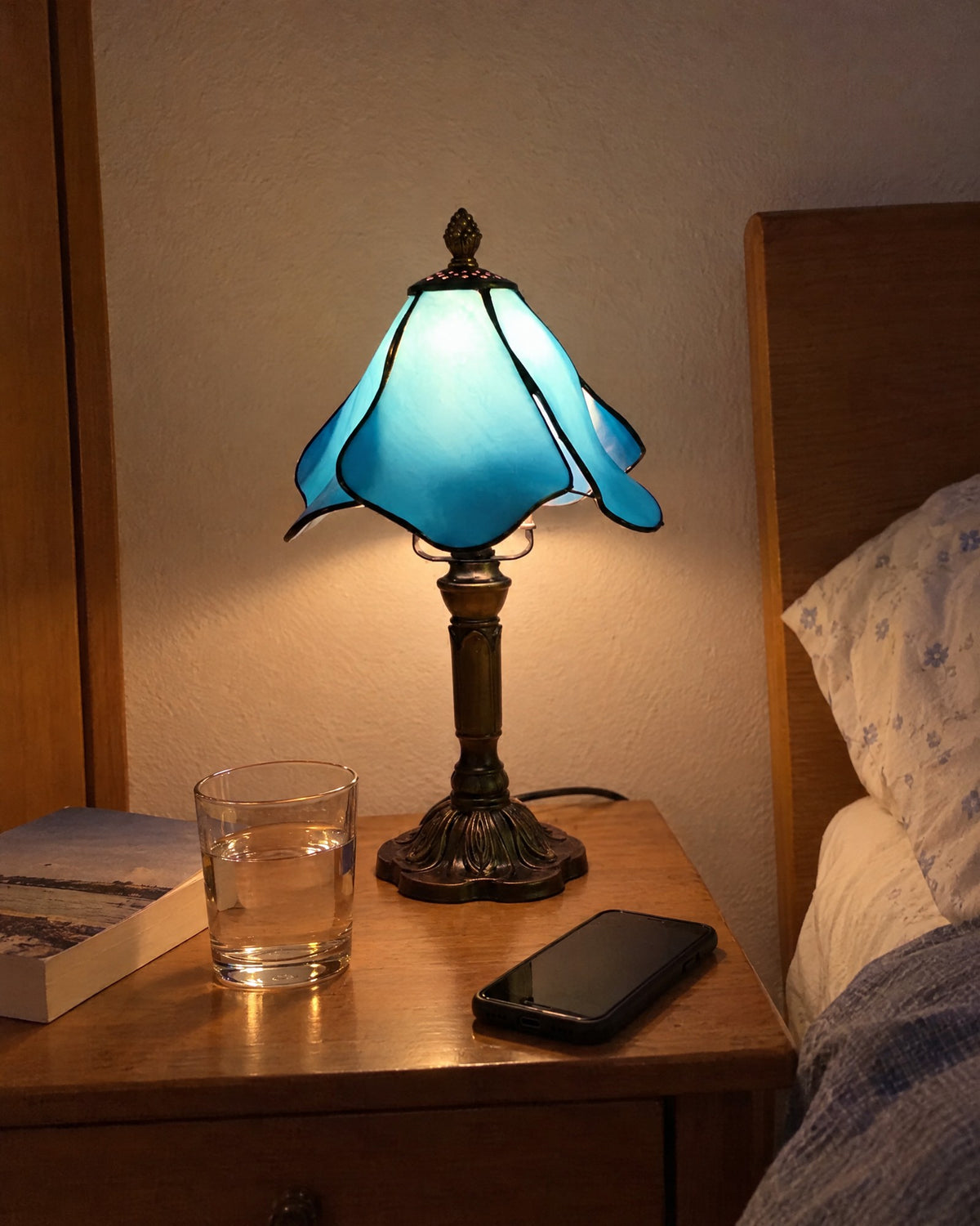 Lampe de table - Fée bleue