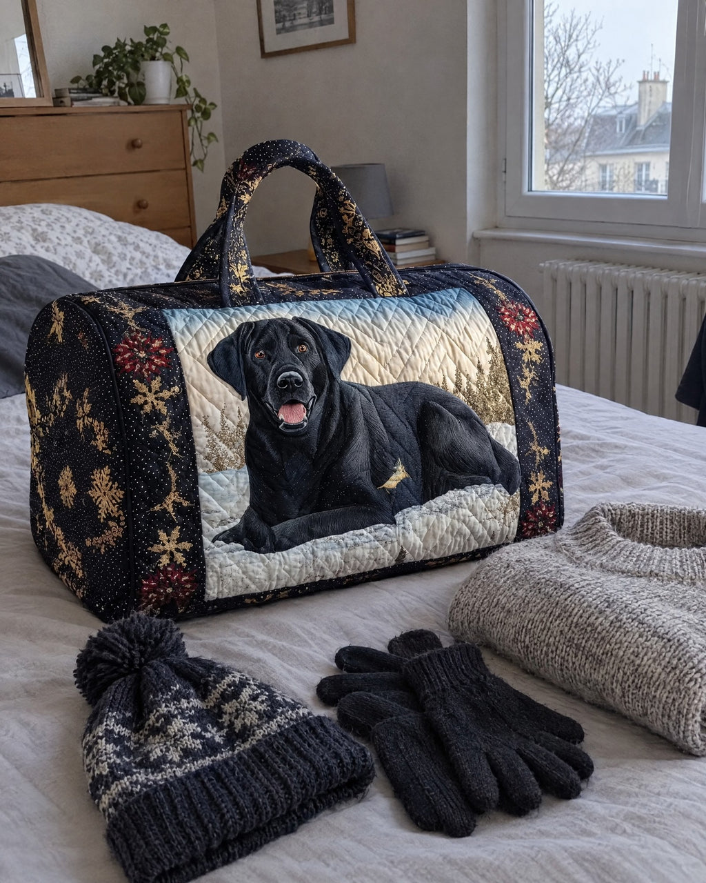 Sac de voyage - Labrador d’hiver