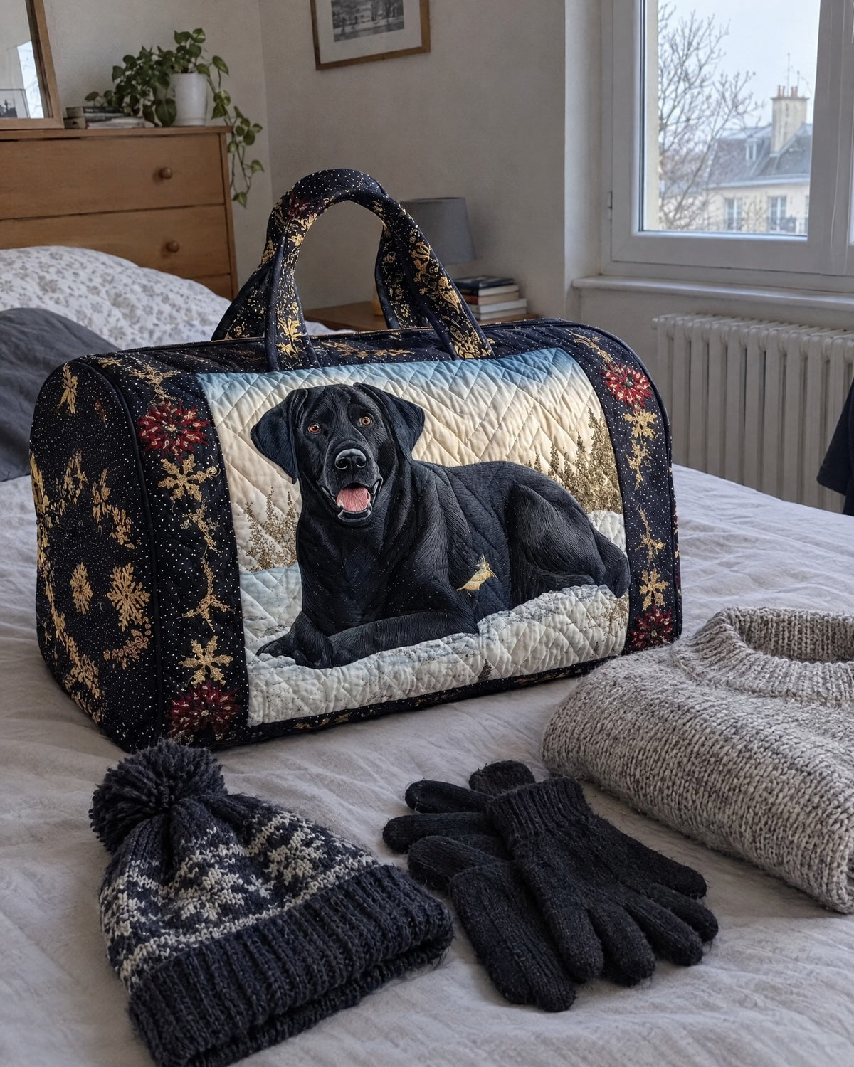 Sac de voyage - Labrador d’hiver