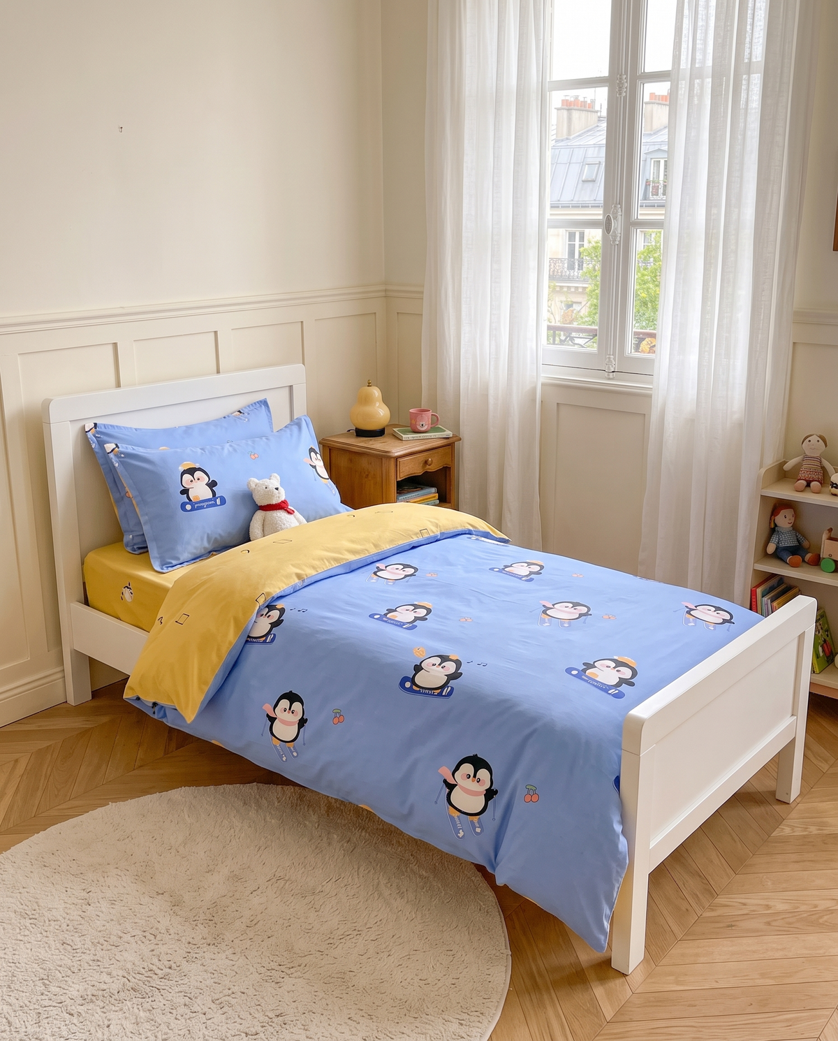 Housse de couette enfant - Pingouins