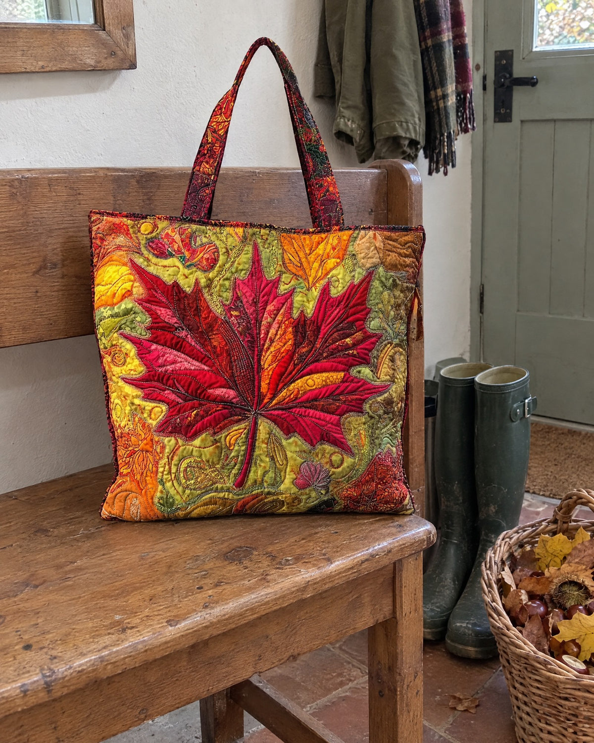 Sac artisanal - Feuille d’automne
