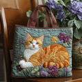 Sac artisanal - Chat orange