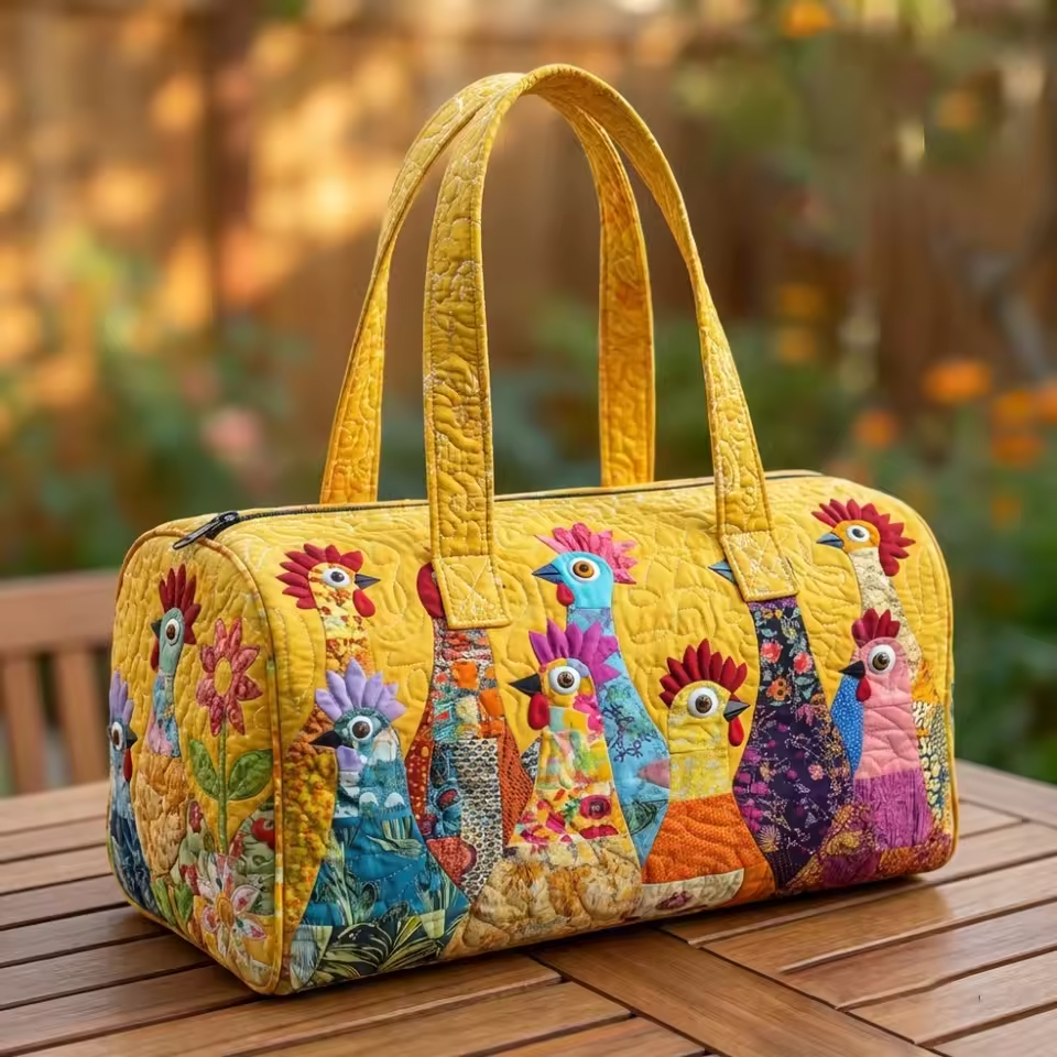 Sac de voyage - Petites poules joyeuses