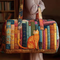 Sac de voyage - Chat parmi les livres
