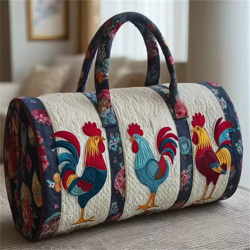 Sac de voyage - Coqs de la campagne