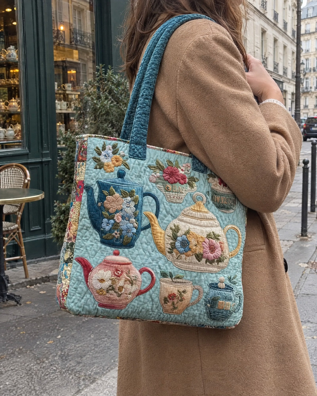 Sac artisanal - L’heure du thé