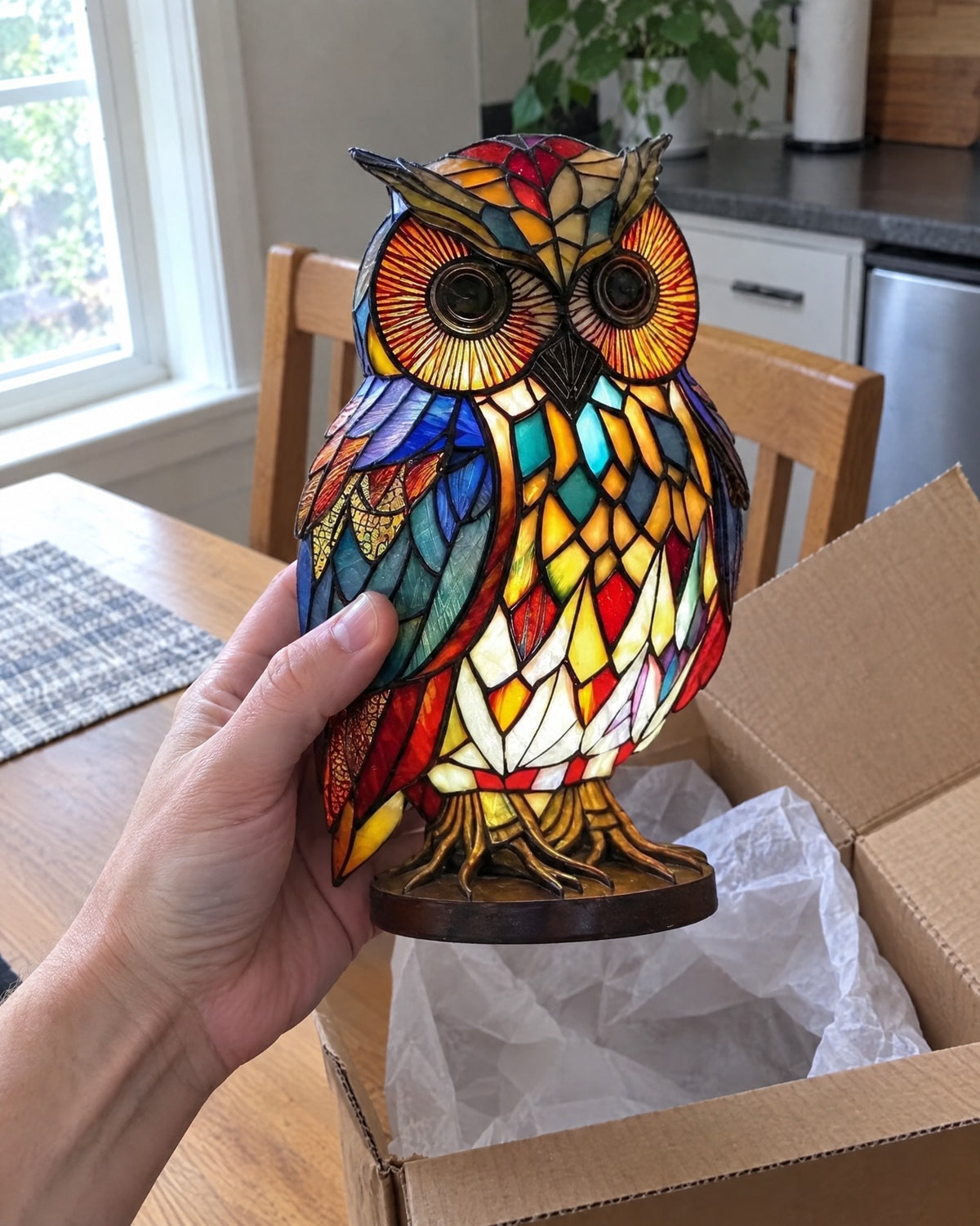 Lampe hibou – Séraphine