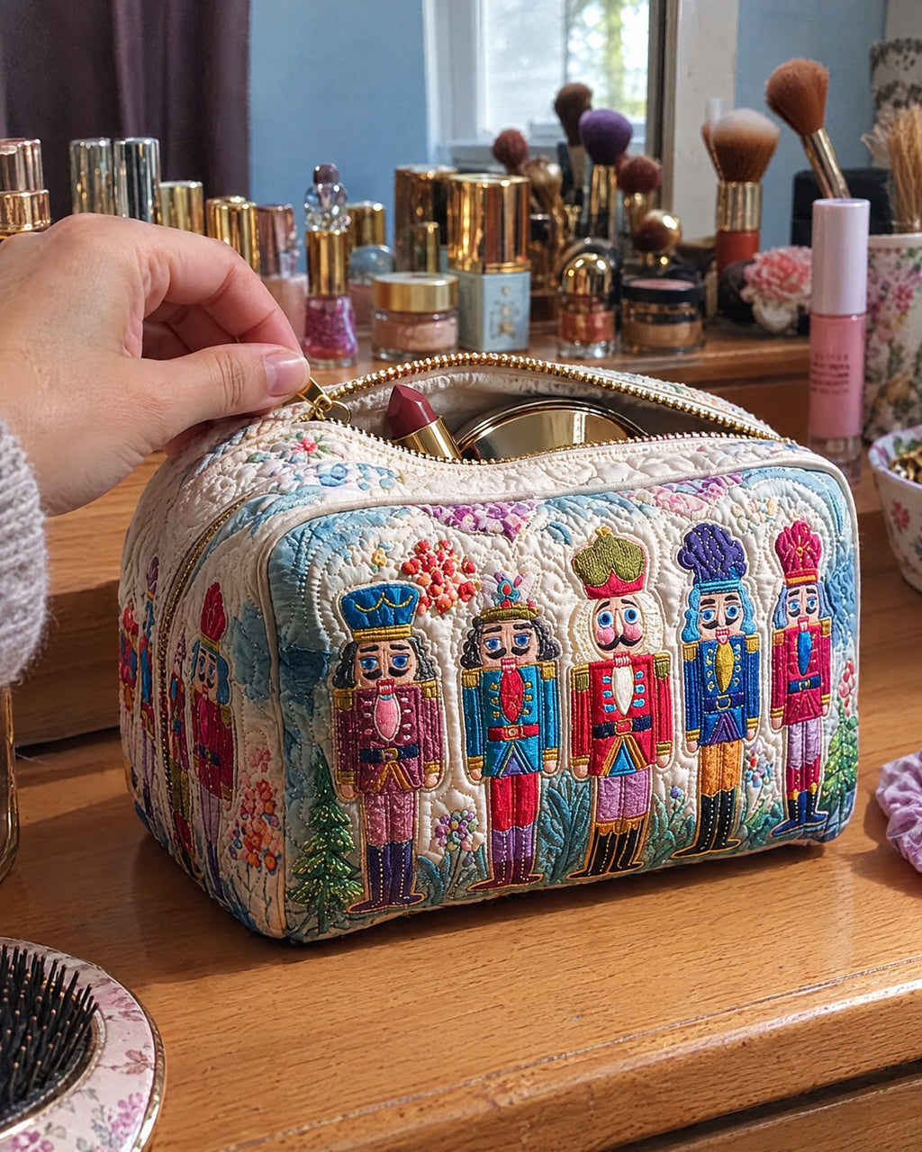 Trousse de maquillage - Trésor de casse-noisette