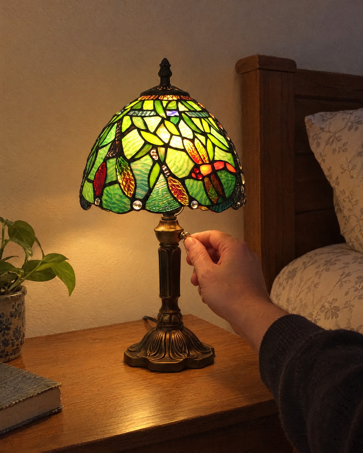 Lampe de table - Essaim de libellules