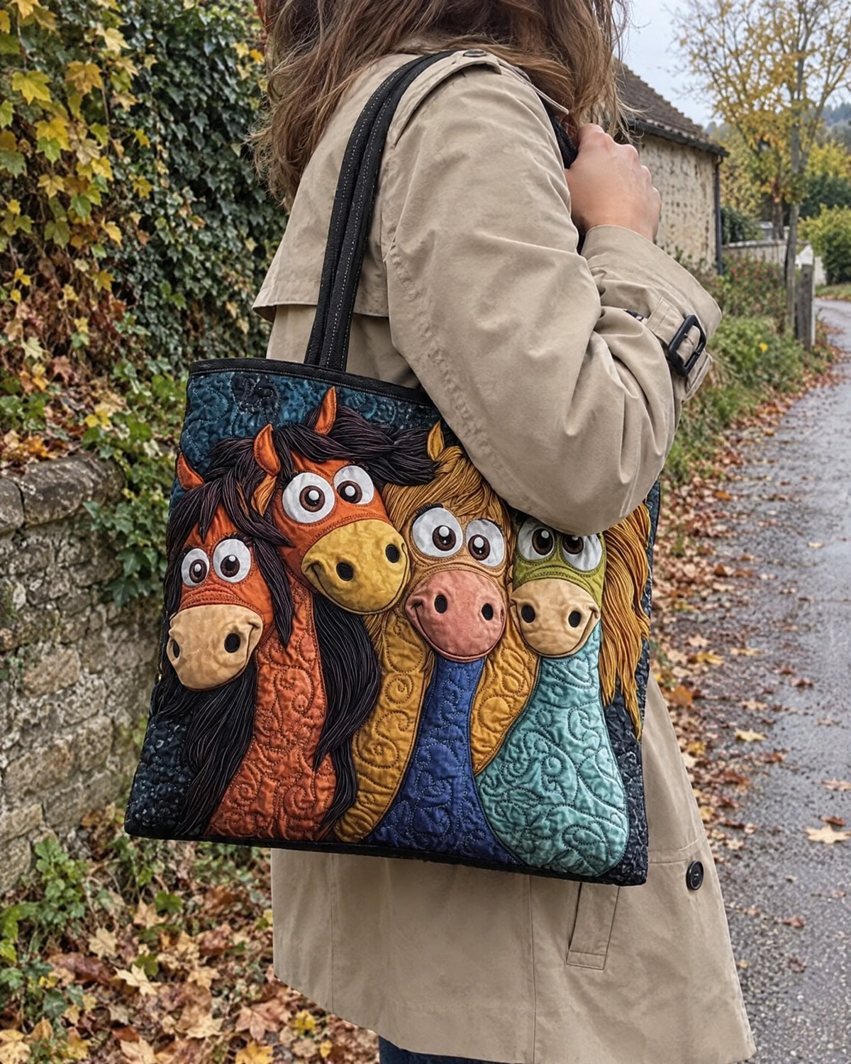 Sac artisanal - Poneys joueurs