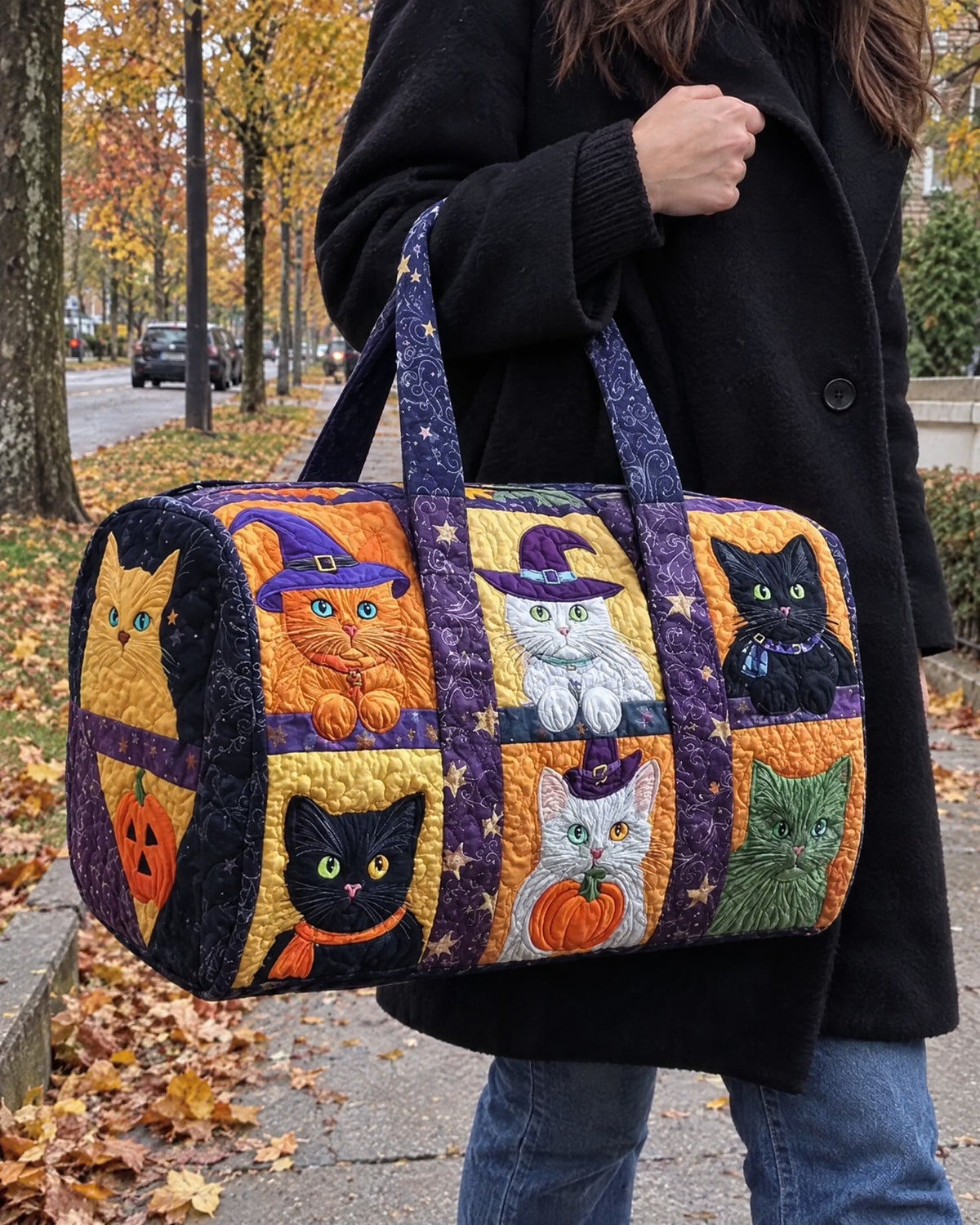 Sac de voyage - Chatons d'Halloween