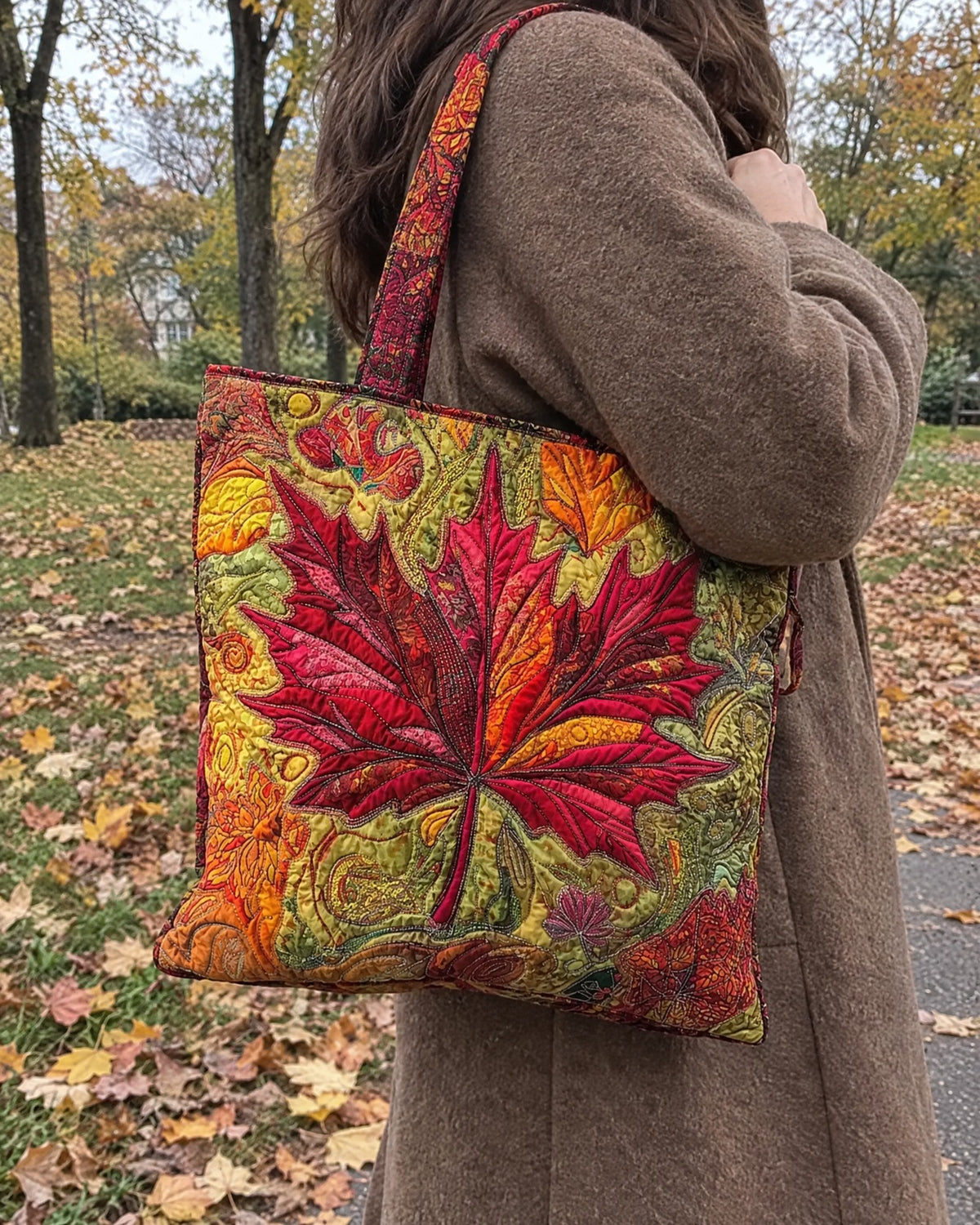 Sac artisanal - Feuille d’automne