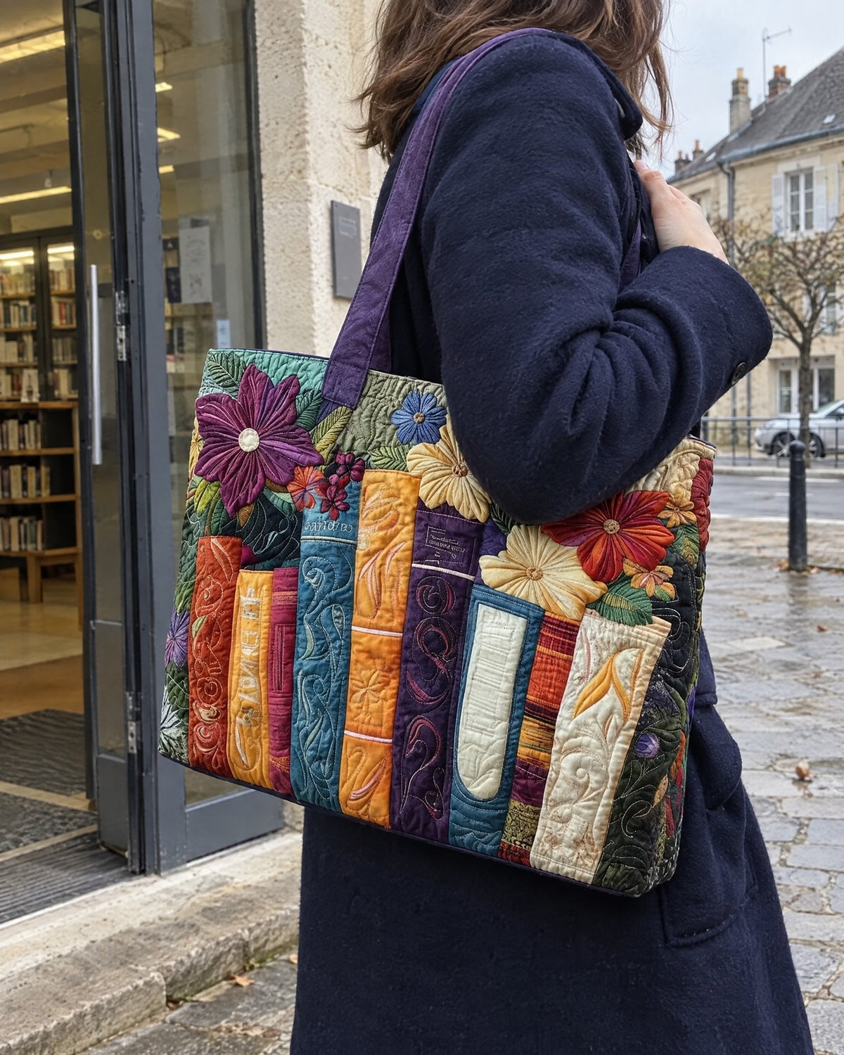 Sac artisanal - Passionnée de livres