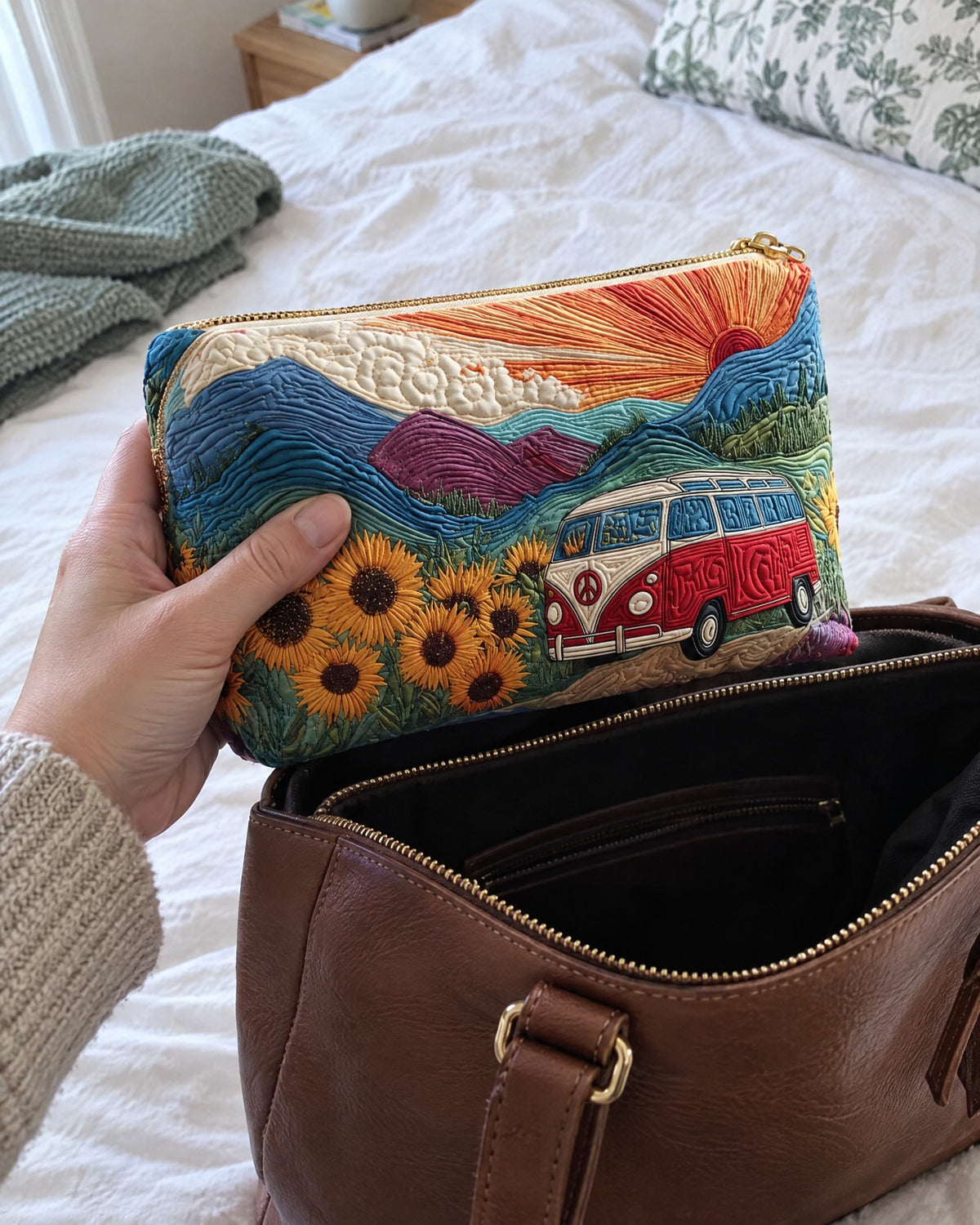 Trousse de maquillage - Promenade naturelle de rêve