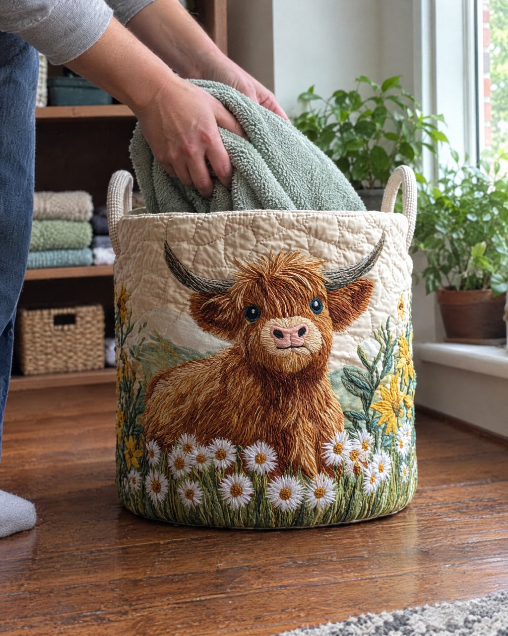 Panier à linge - Charme des Highlands