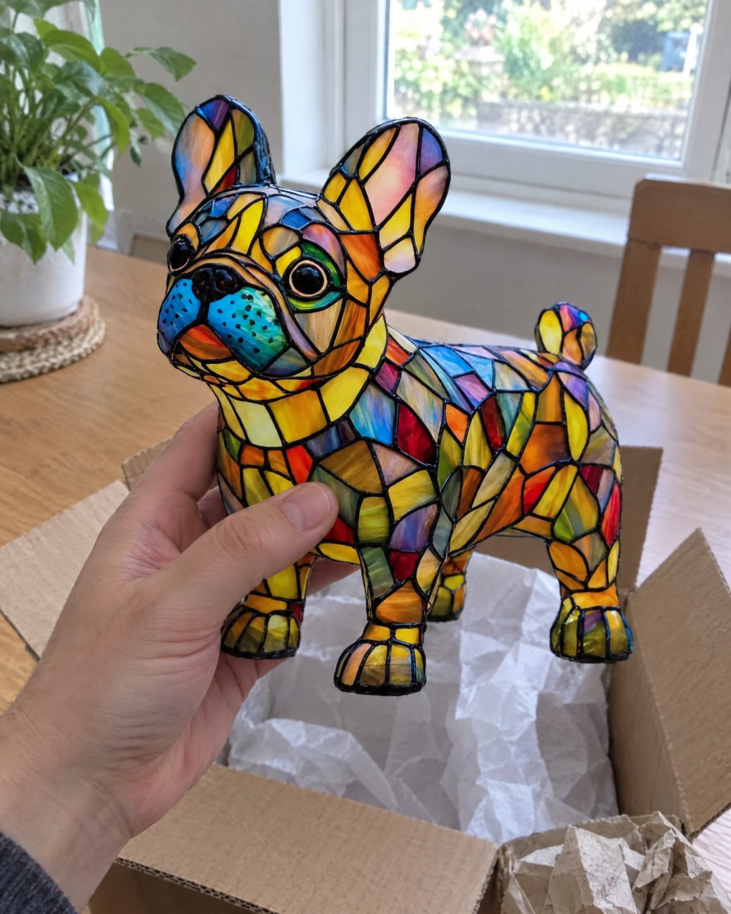 Lampe bulldog – Coco