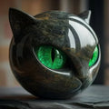 Sculpture chat noir – Nyx