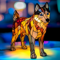 Lampe chien – Nala