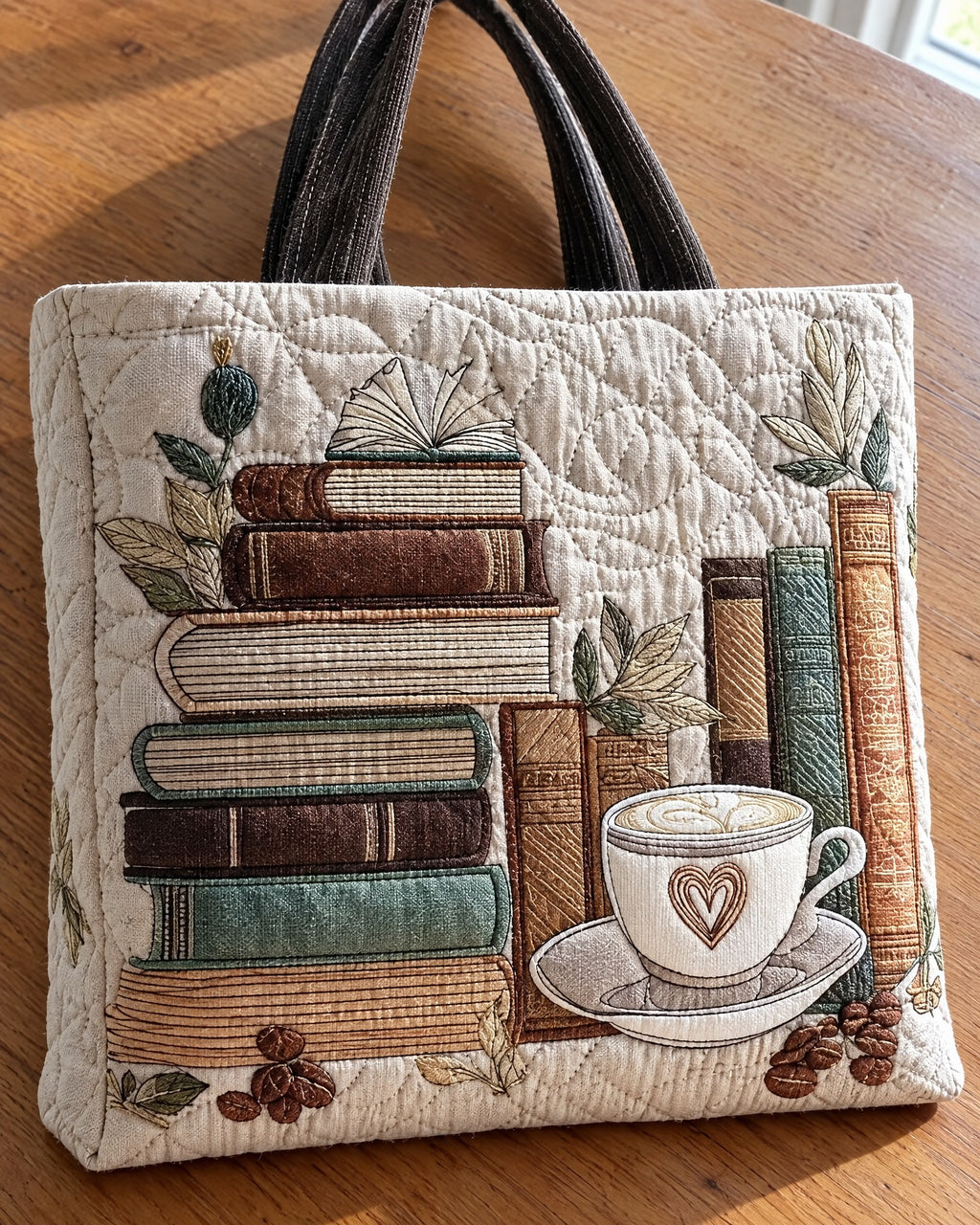Sac artisanal - Café parmi les livres