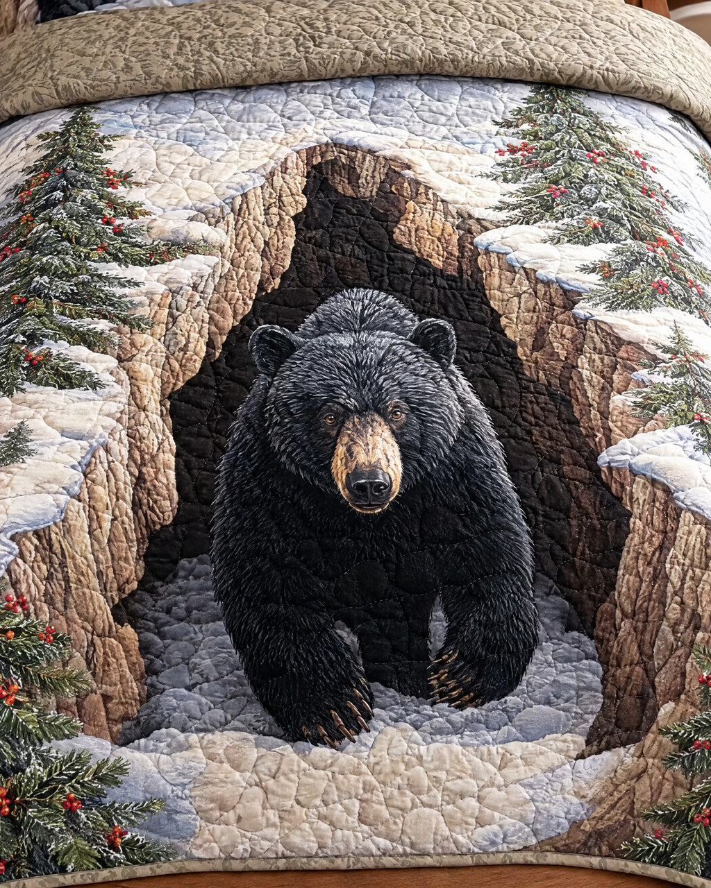 Parure de lit - Ours noir