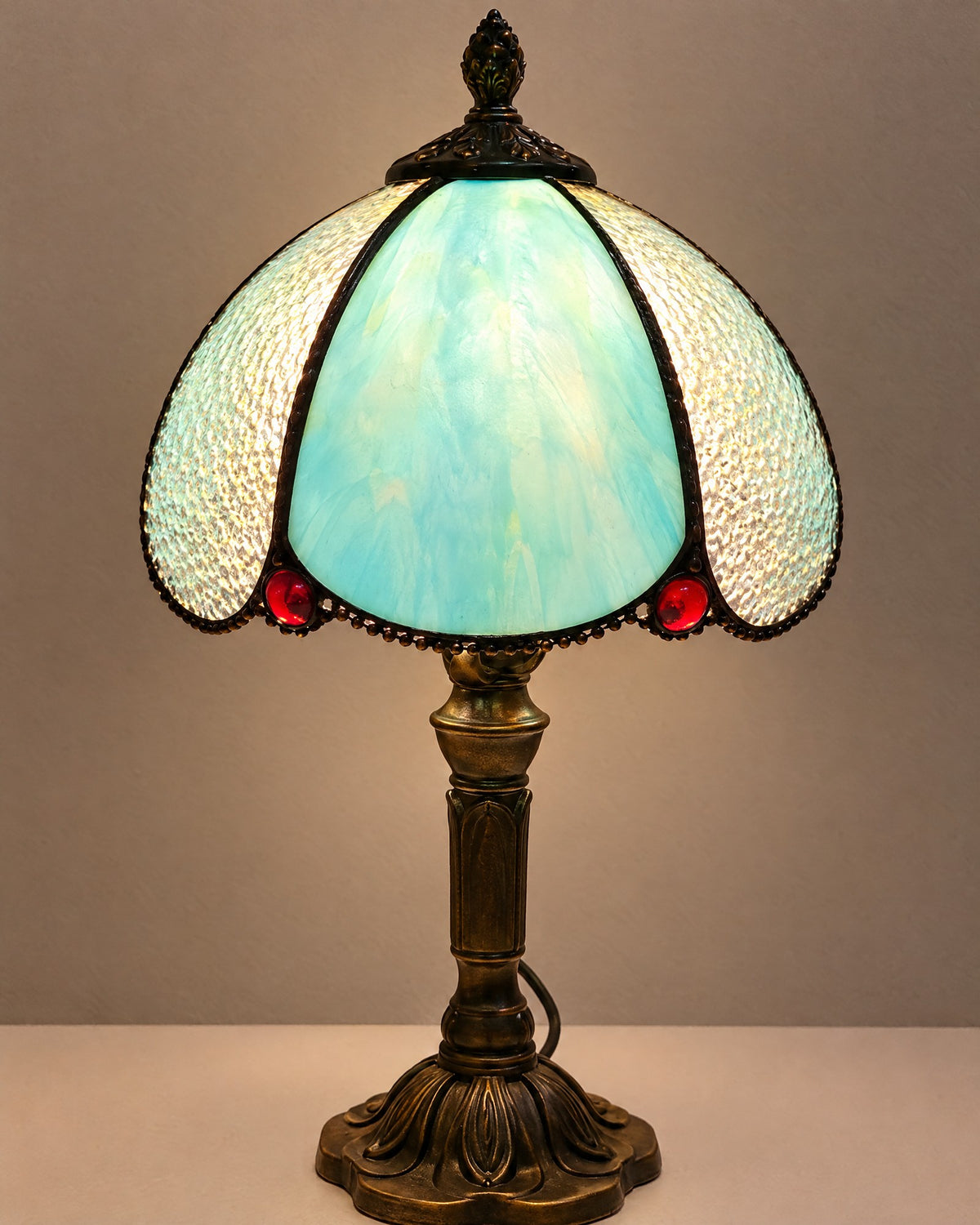 Lampe de table - Papillon bleu