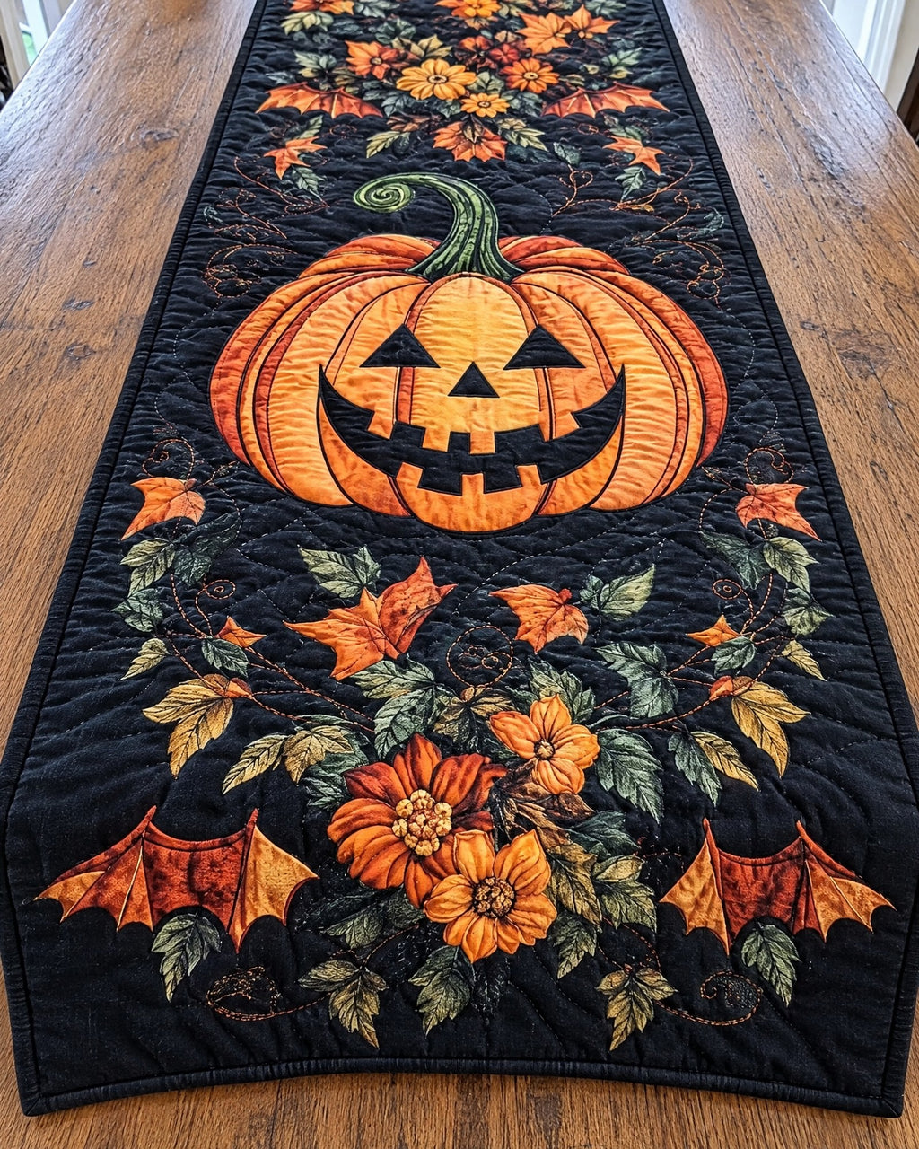 Chemin de table - Joie d’Halloween