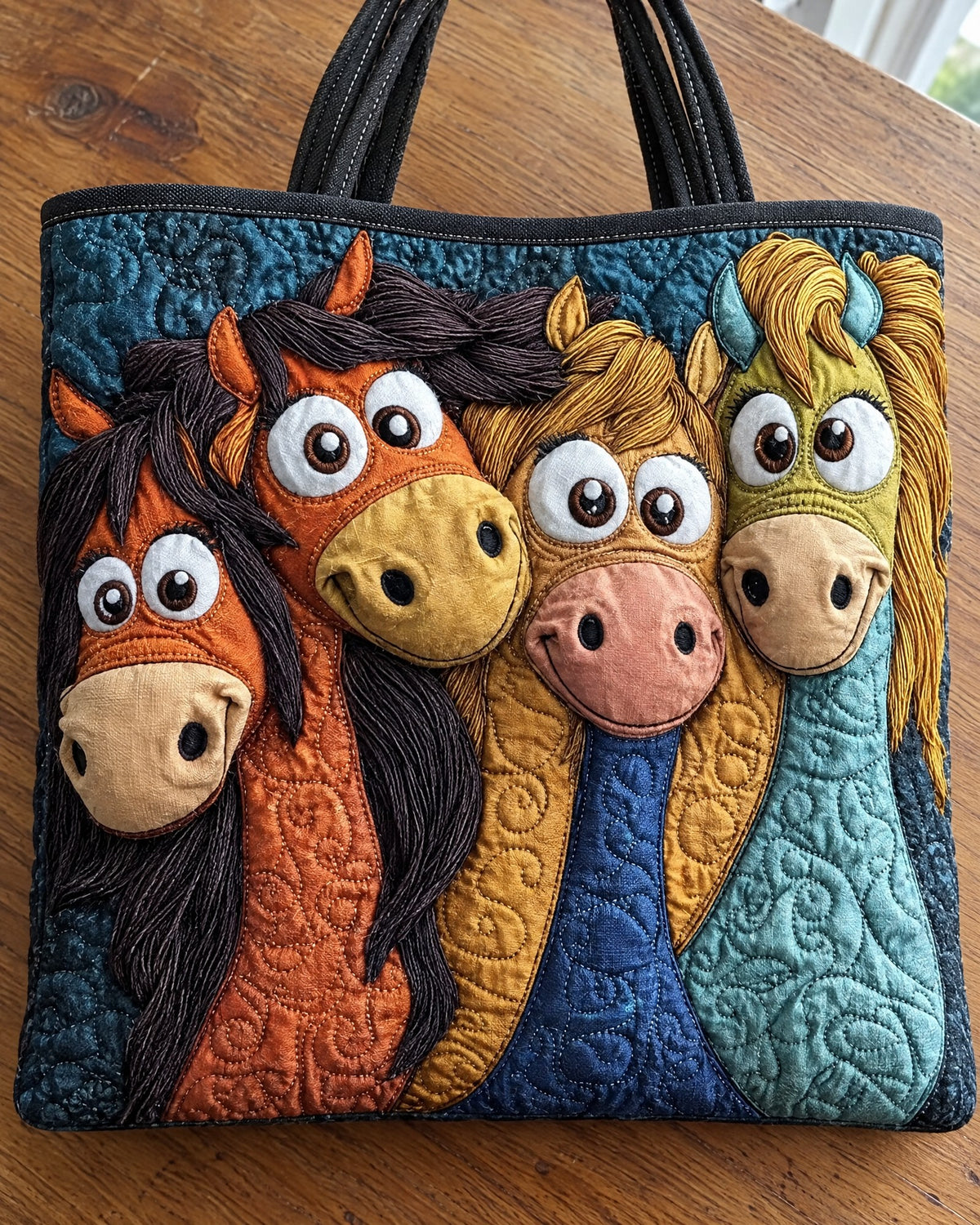 Sac artisanal - Poneys joueurs