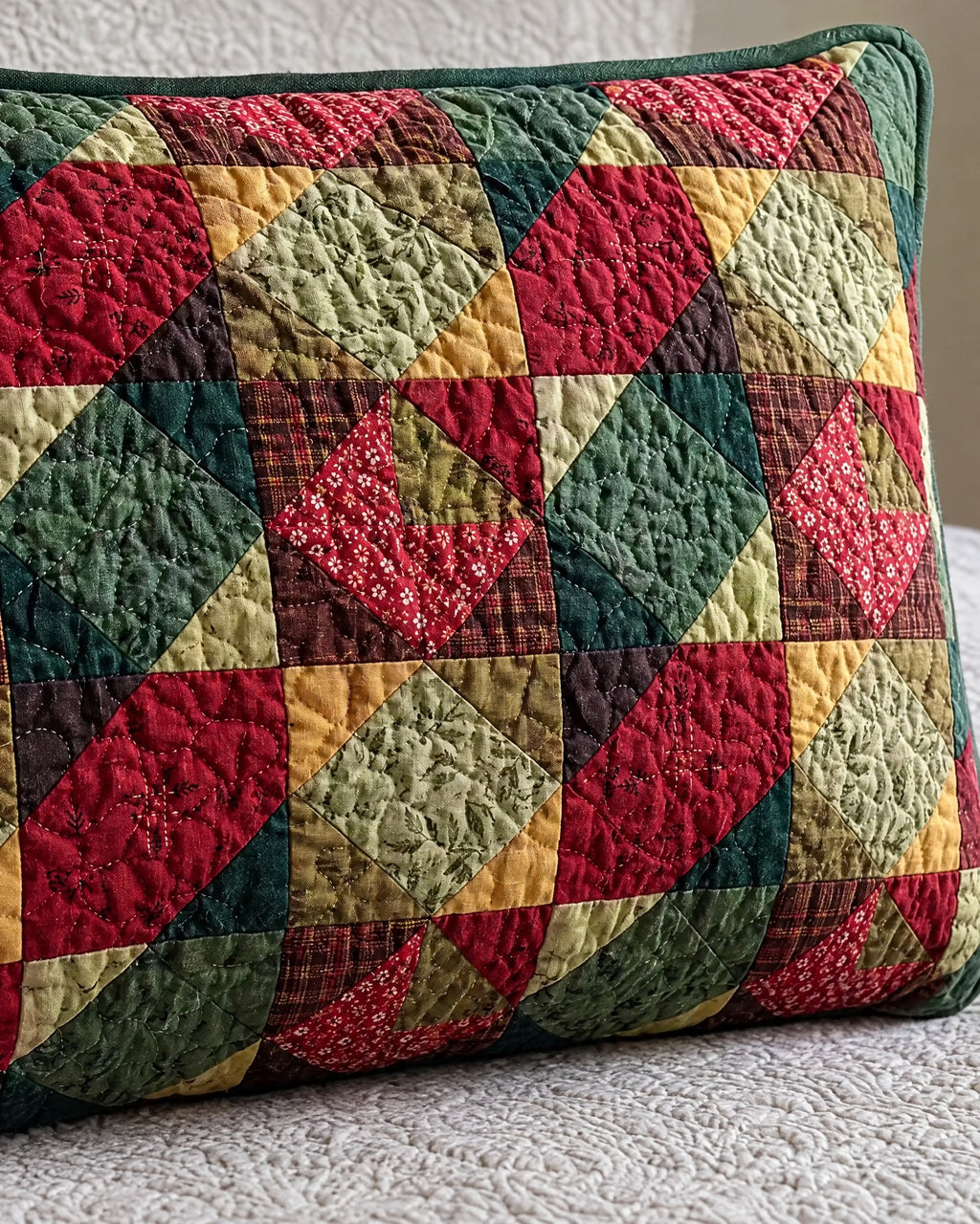 Housse de coussin - Rêves de houx