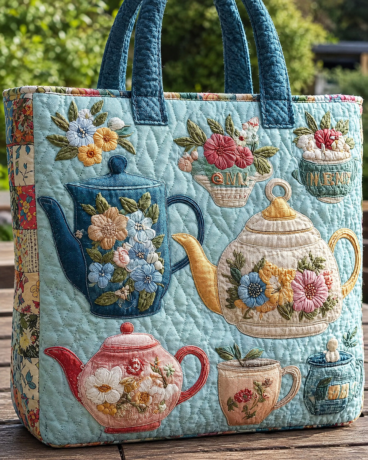 Sac artisanal - L’heure du thé
