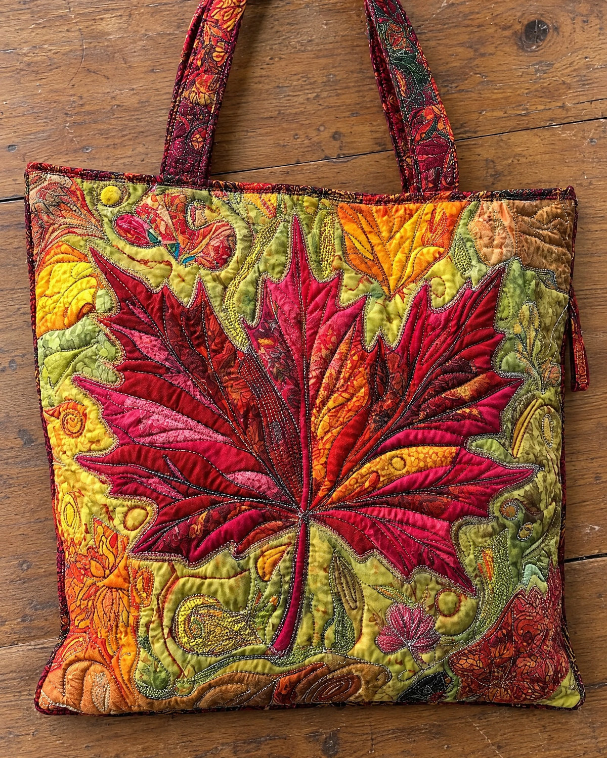 Sac artisanal - Feuille d’automne