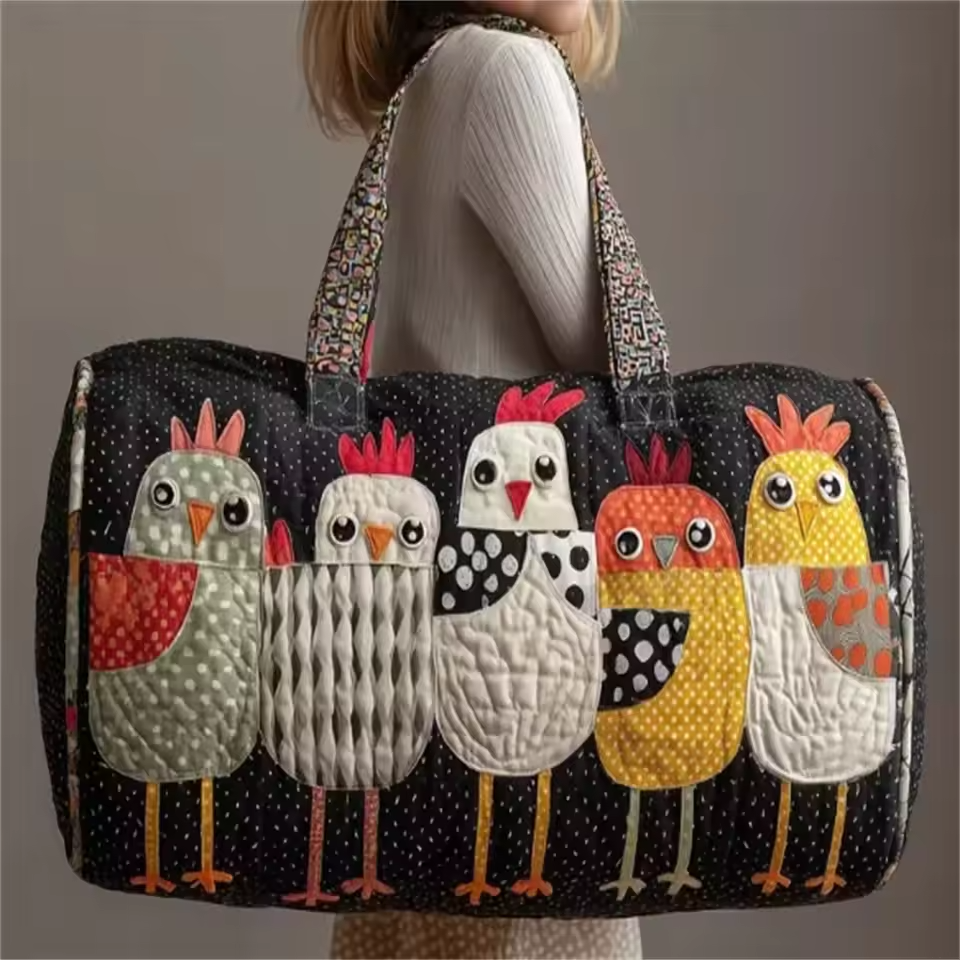 Sac de voyage - Petites poules amusantes