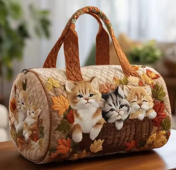 Sac de voyage - Chatons des récoltes