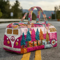 Sac de voyage - Route rose