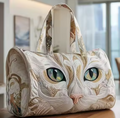 Sac de voyage - Petite chatte aux yeux verts