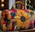 Sac de voyage - Tournesol patchwork