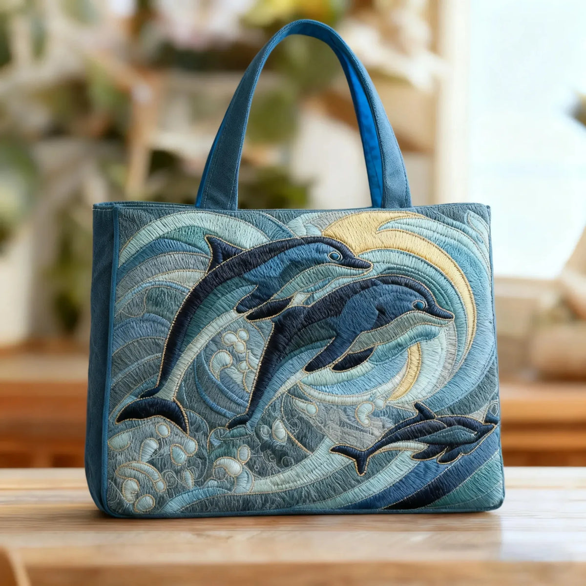 Sac artisanal - Dauphins de la mer