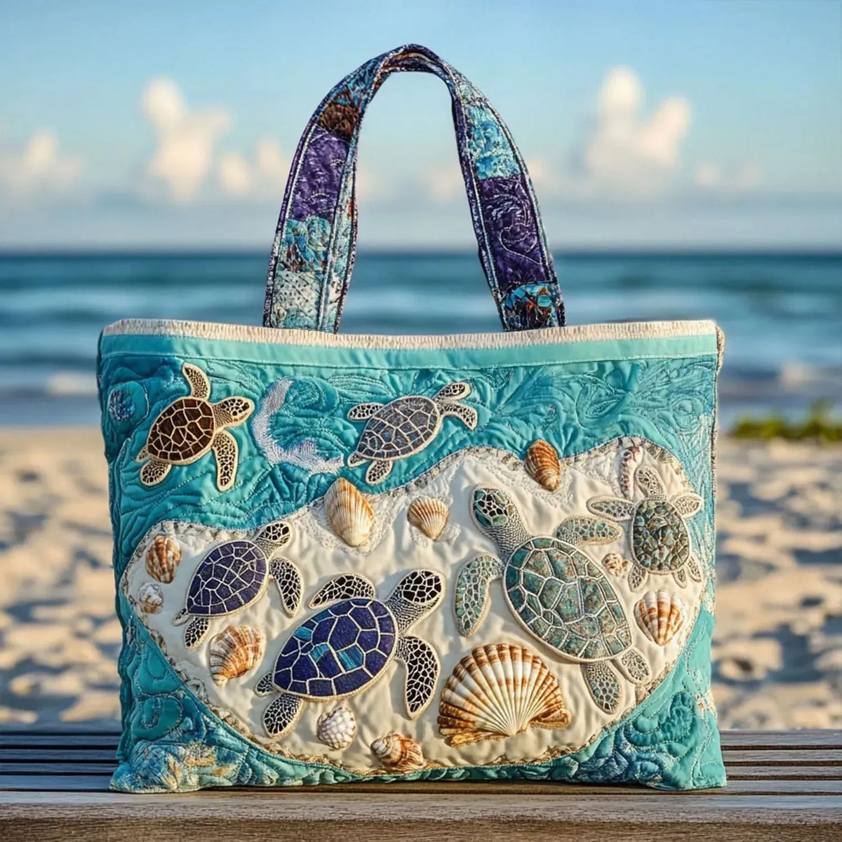 Sac artisanal - Amour des tortues