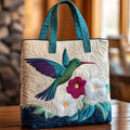Sac artisanal - Colibri parmi les fleurs