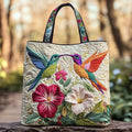 Sac artisanal - Colibri et fleurs