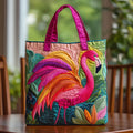 Sac artisanal - Flamant arc-en-ciel