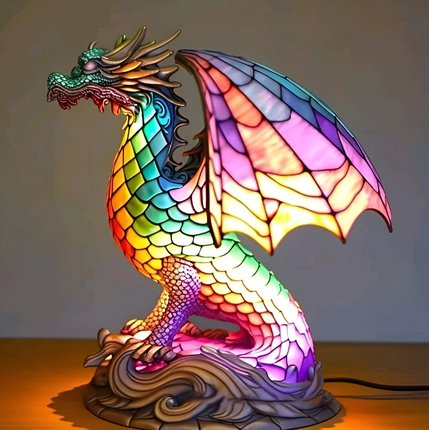 Lampe dragon – Wammes