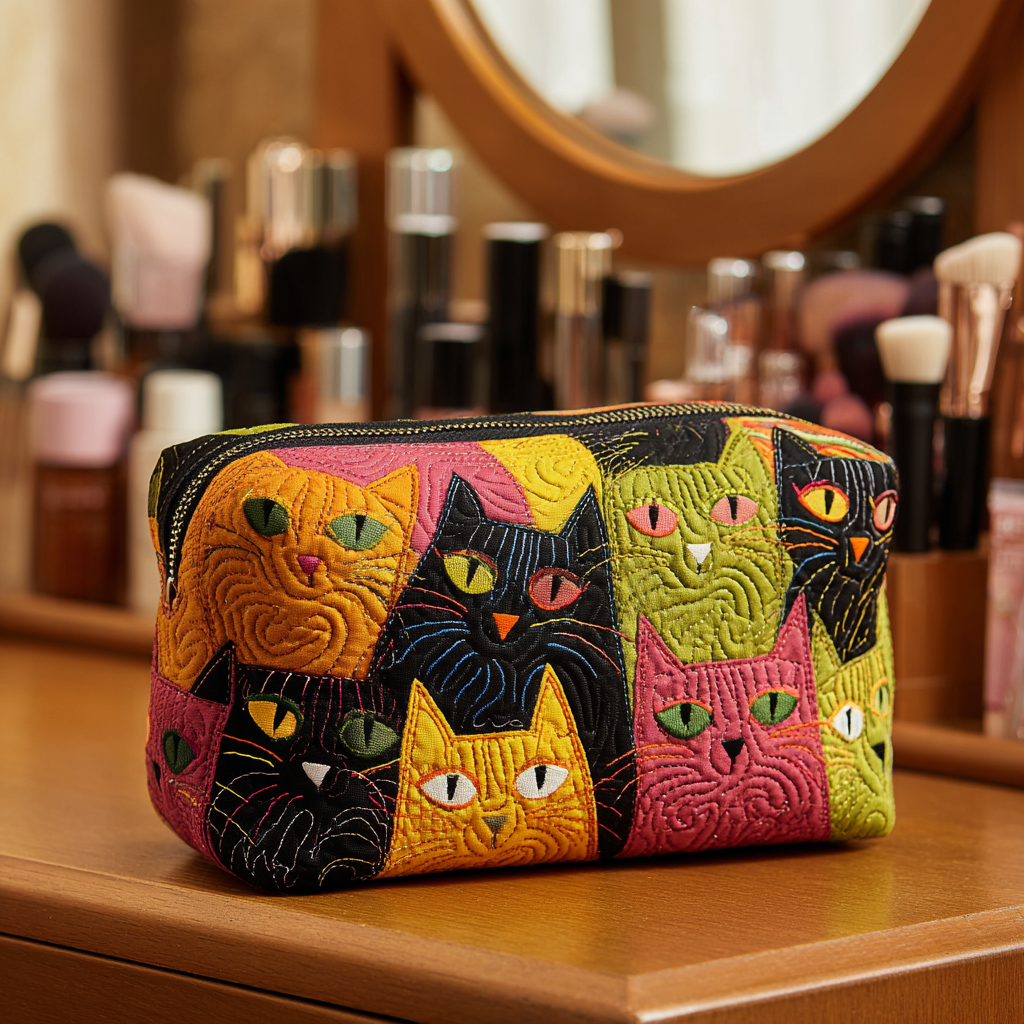 Trousse de maquillage - Chats