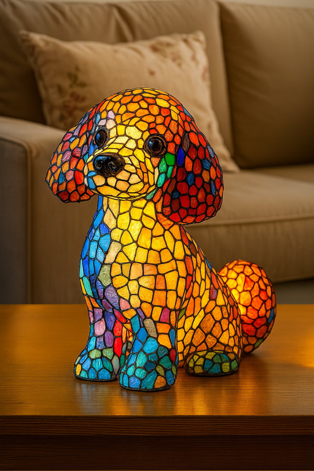 Lampe chien – Tétine